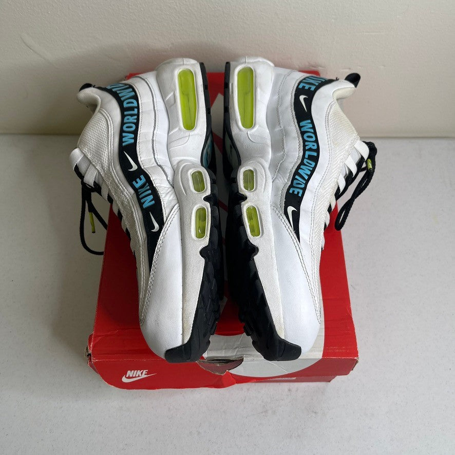 Size 11.5 - Nike Air Max 95 Worldwide Pack White
