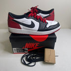 Size 13 - Jordan 1 Retro Low OG Black Toe (2023)