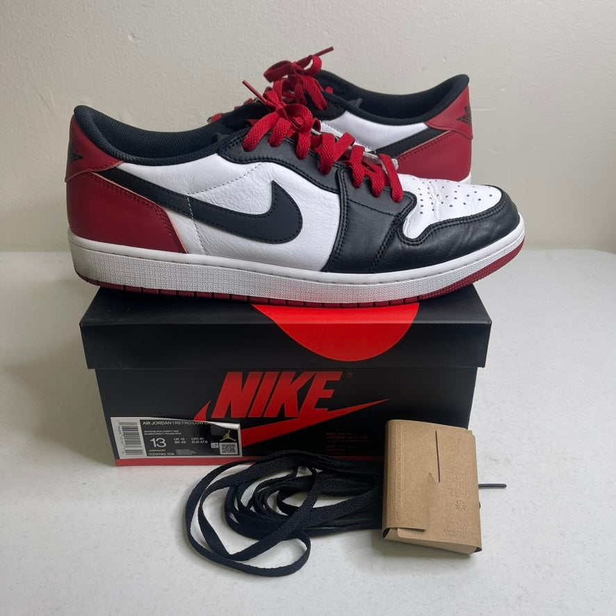 Jordan 1 Retro Low OG Black Toe (2023)