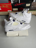 Size 12 - Jordan 4 Retro Metallic Purple