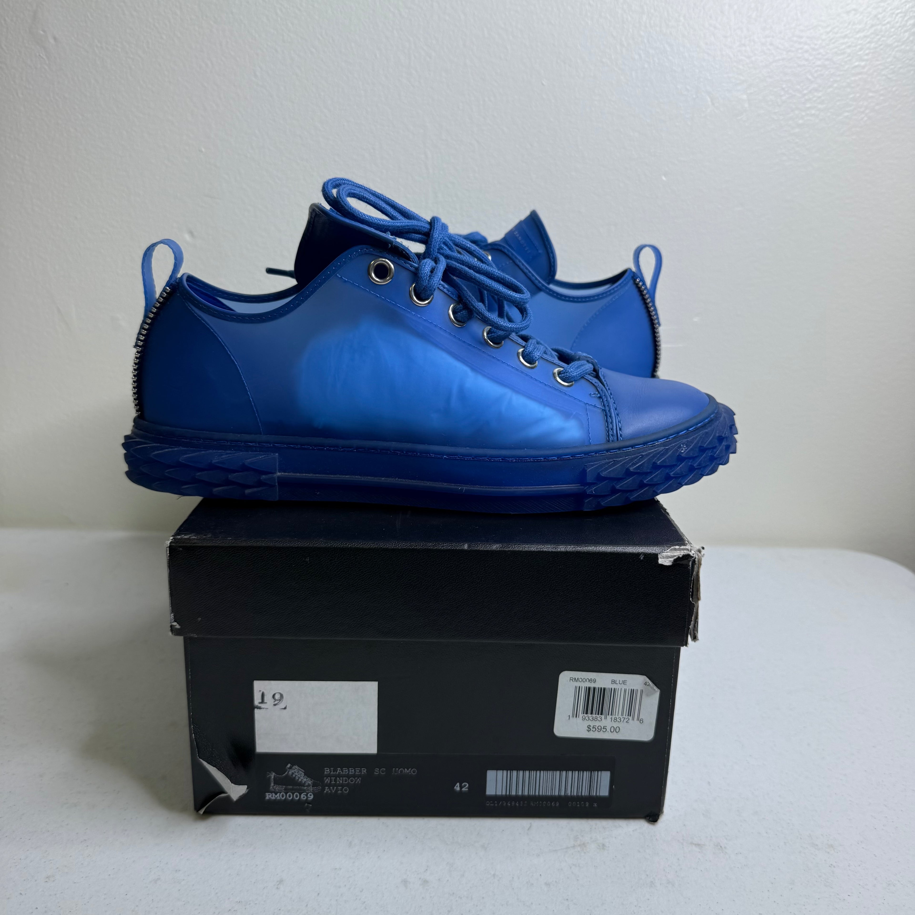Giuseppe Zanotti Blue Blabber Sneaker