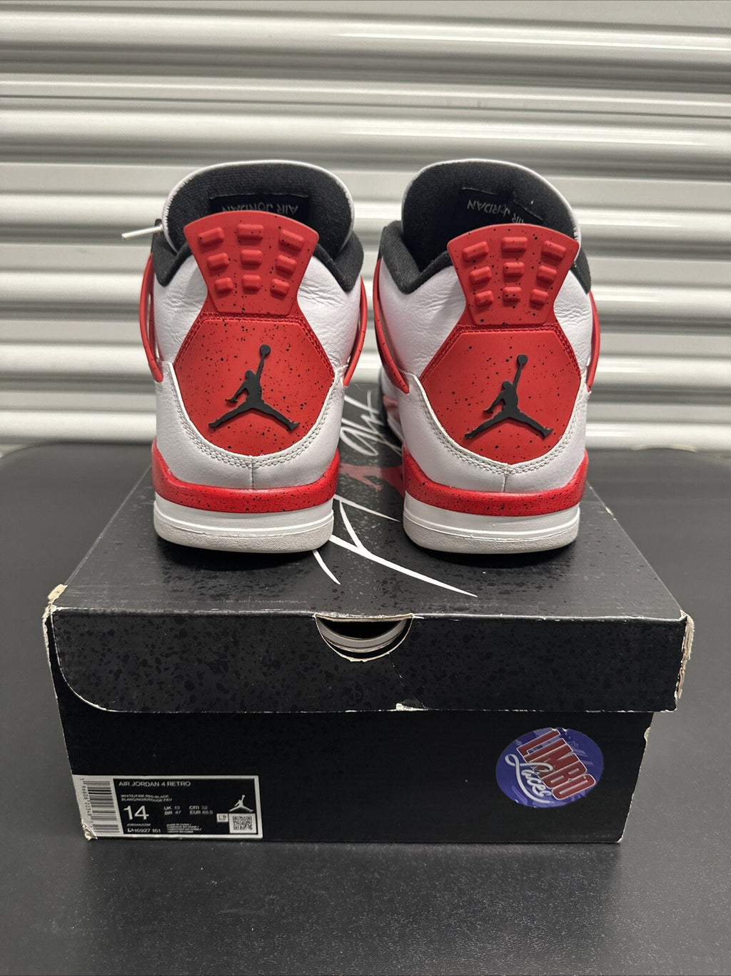Size 14 - Jordan 4 Retro Red Cement