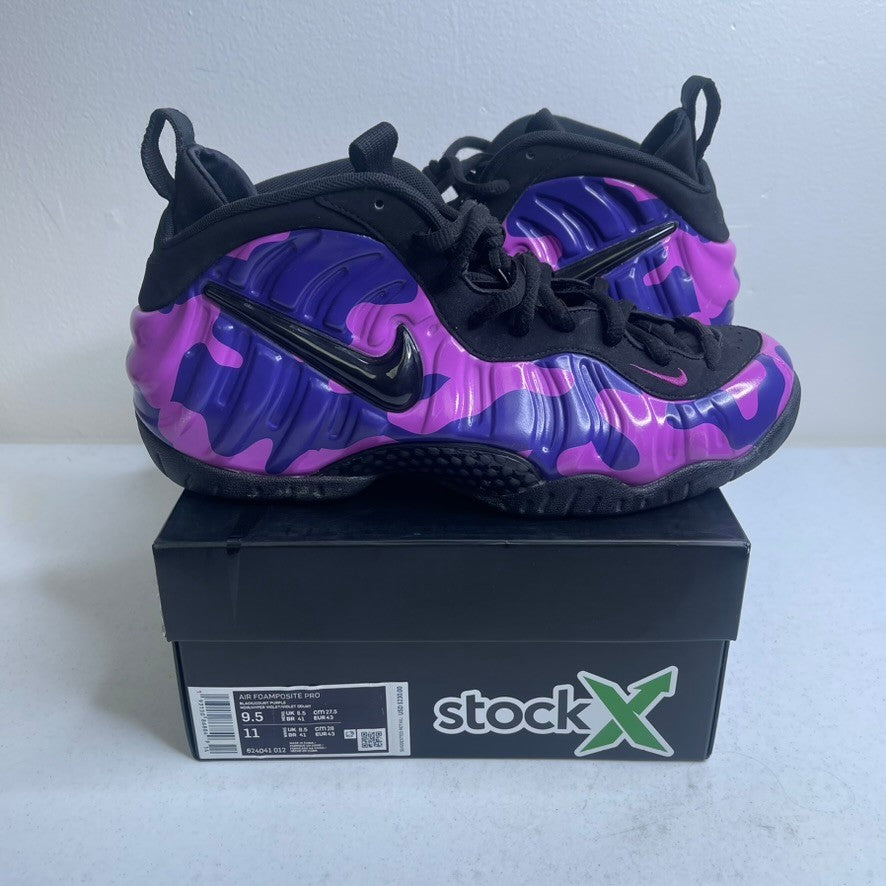Size 9.5 - Nike Air Foamposite Pro Purple Camo