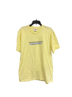 Supreme Inc. Tee Pale Yellow