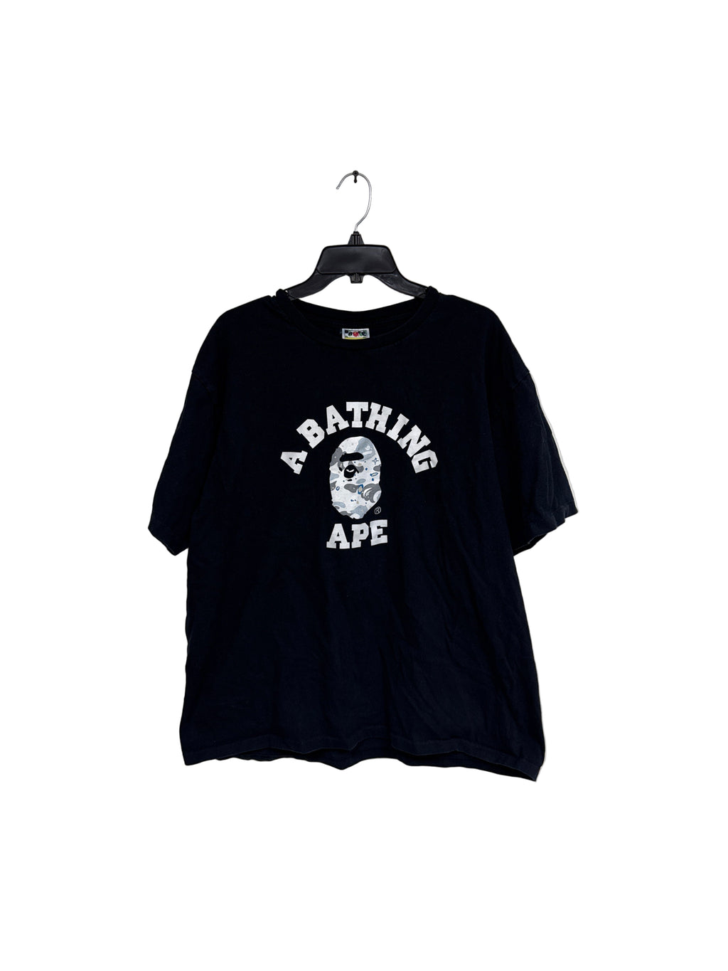Bape College Tee Black