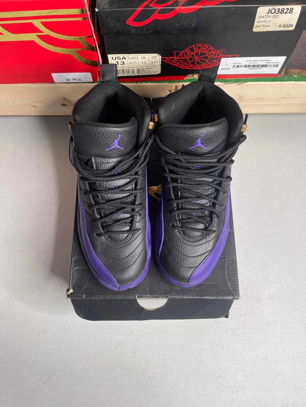 Jordan 12 Retro Field Purple (GS)