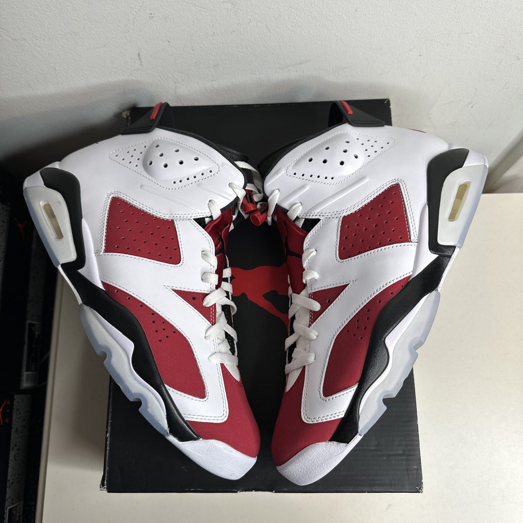 Jordan 6 Retro Carmine Tried On