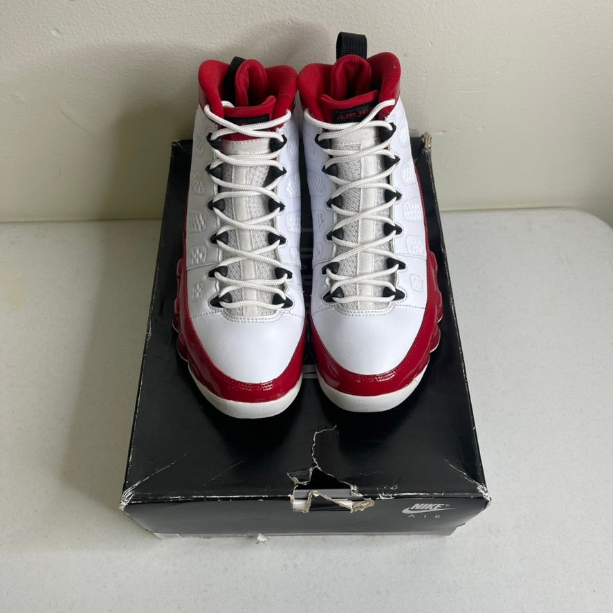 Jordan 9 Retro White Gym Red