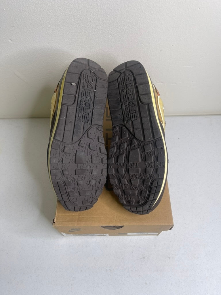 Size 7 - Nike Air Max 1 Travis Scott Cactus Jack Baroque Brown