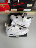 Size 6y - Jordan 4 Retro Metallic Purple (GS)