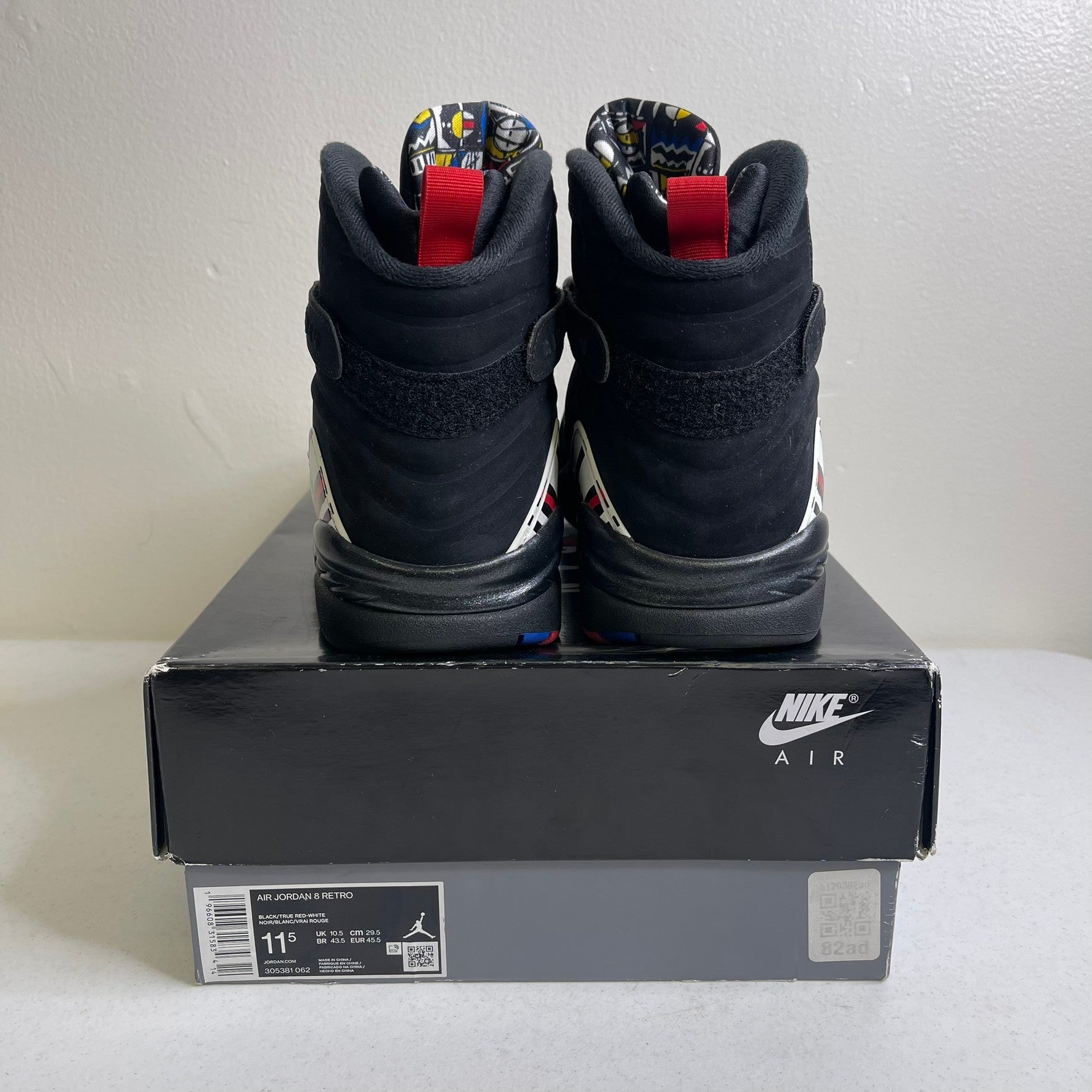 Size 11.5 - Jordan 8 Retro Playoffs (2023)