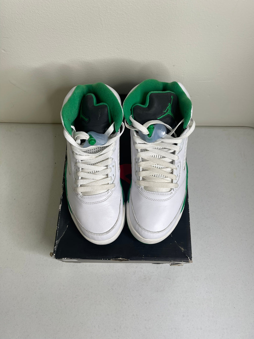 Size 9.5w - Jordan 5 Retro Lucky Green (Women's)
