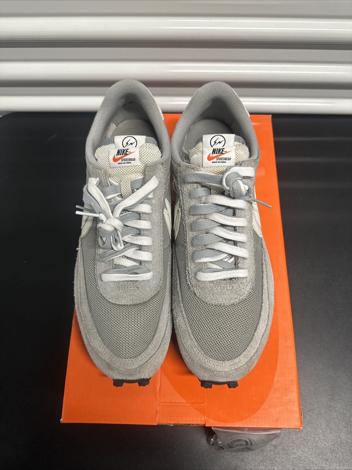 Size 13 - Nike LD Waffle SF sacai Fragment Grey