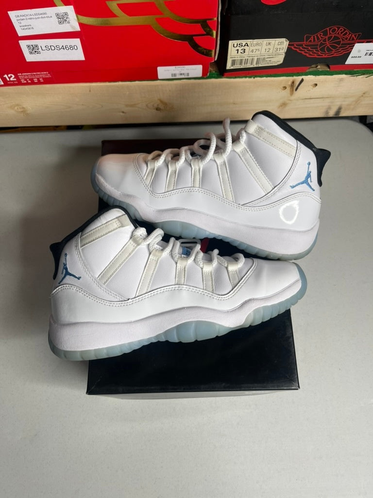 Size 6.5y - Jordan 11 Retro Legend Blue (2024) (GS)