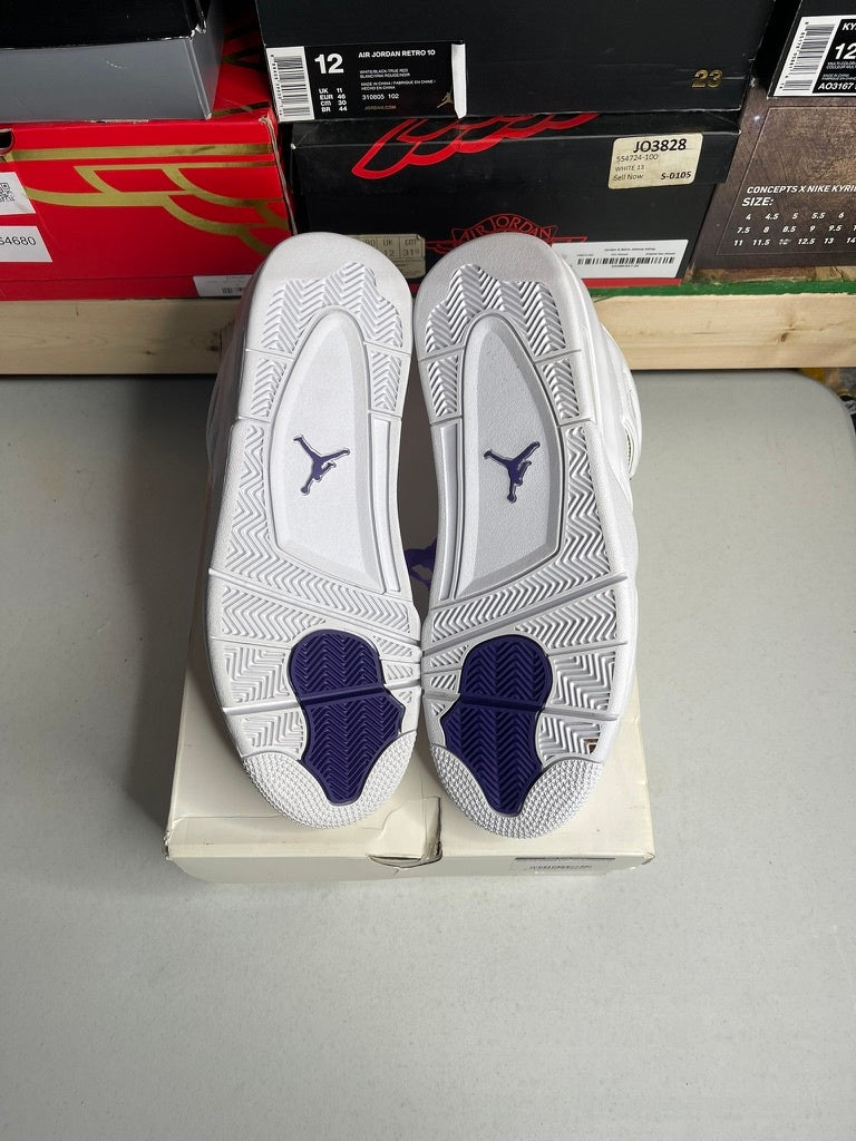 Jordan 4 Retro Metallic Purple