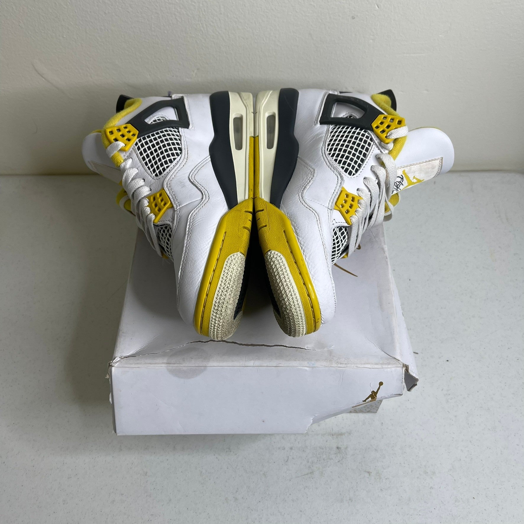 Jordan 4 Retro Vivid Sulfur (Women's)
