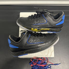 Size 8 - Jordan 2 Retro Low SP Off-White Black Blue