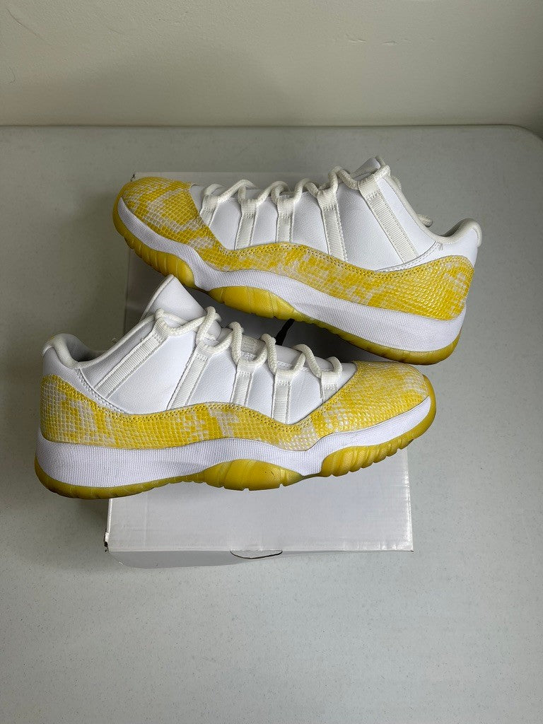 Jordan 11 Retro Low Yellow Snakeskin (Women's)