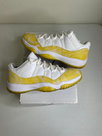 Size 10.5w - Jordan 11 Retro Low Yellow Snakeskin (Women's)
