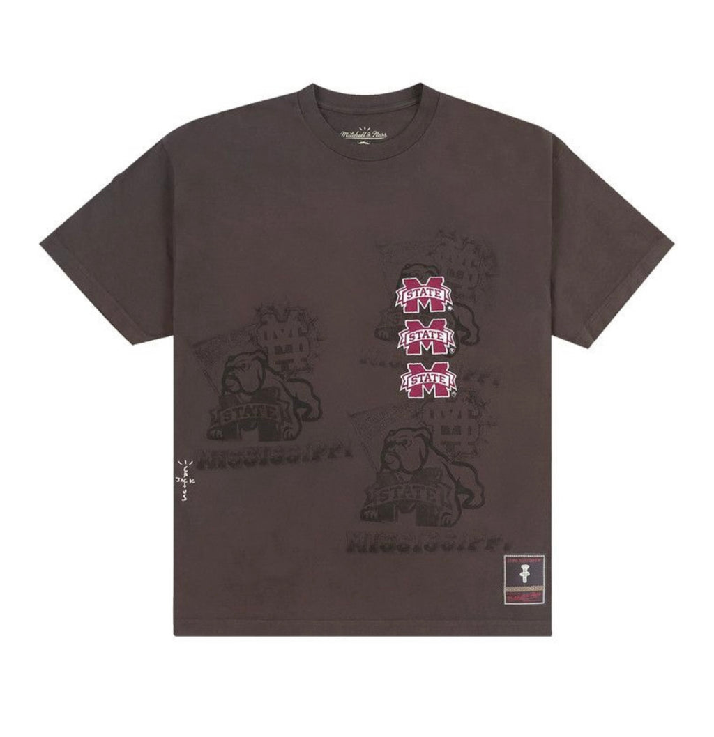 Travis Scott x Mitchell & Ness Shirt Mississippi State