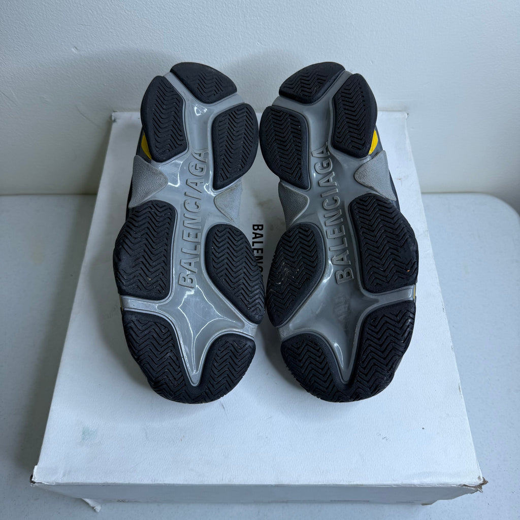 Balenciaga Triple S Black Yellow Sneaker