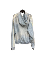 Vale Light Blue Zip up Hoodie