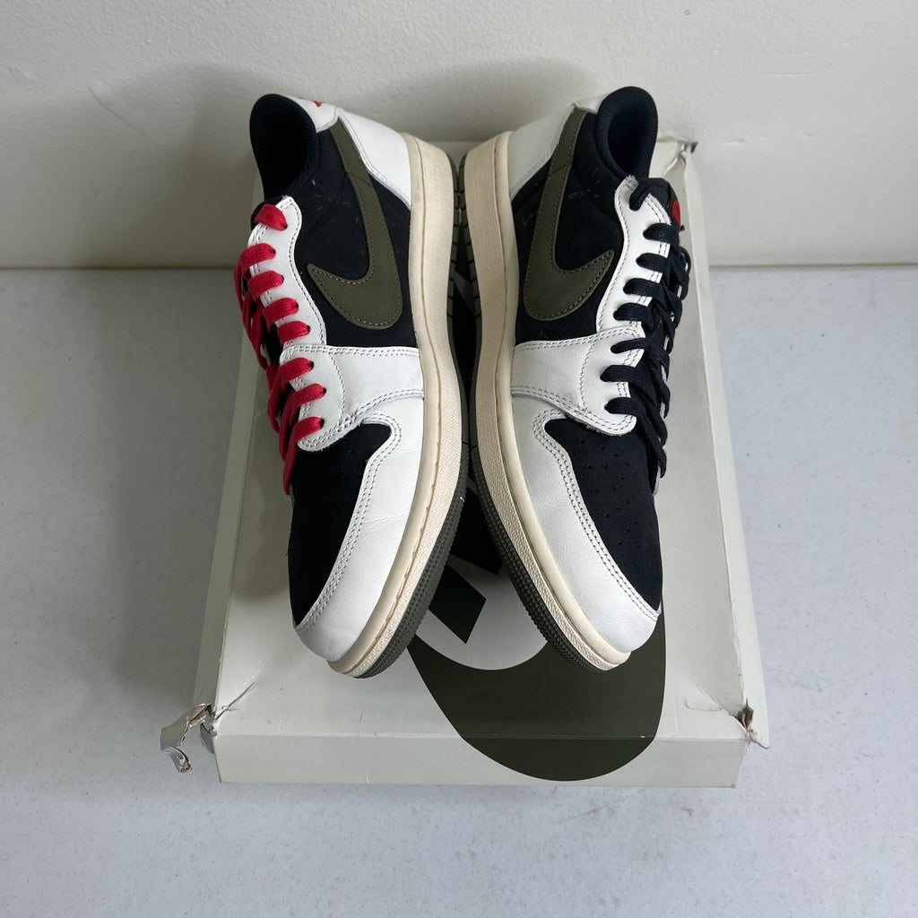 Size 11.5w - Jordan 1 Retro Low OG SP Travis Scott Olive