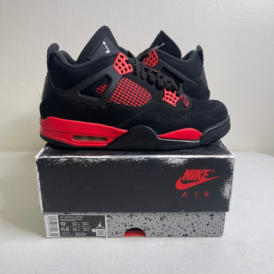 Size 10 - Jordan 4 Retro Red Thunder