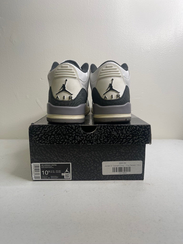 Jordan 3 Retro Cement Grey