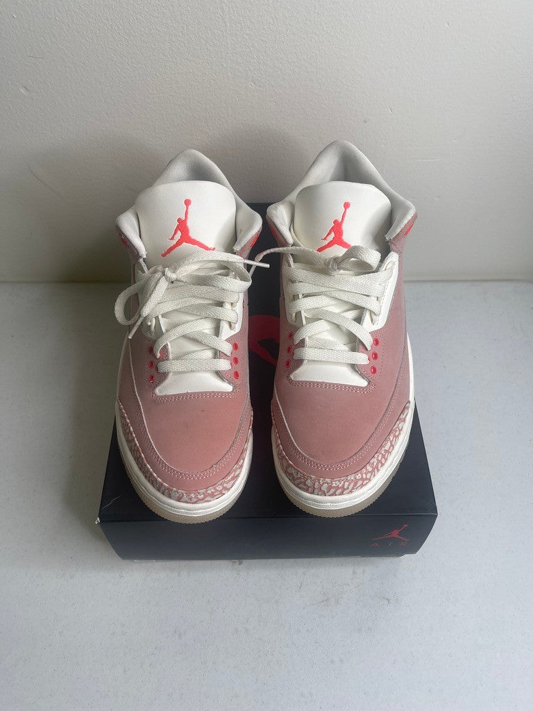 Size 10w - Jordan 3 Retro Rust Pink (Women's)