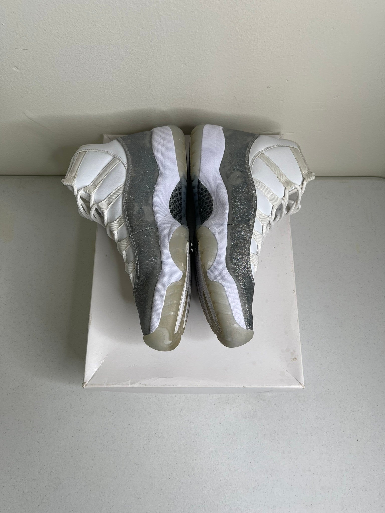 Jordan 11 Retro White Metallic Silver (Women's)