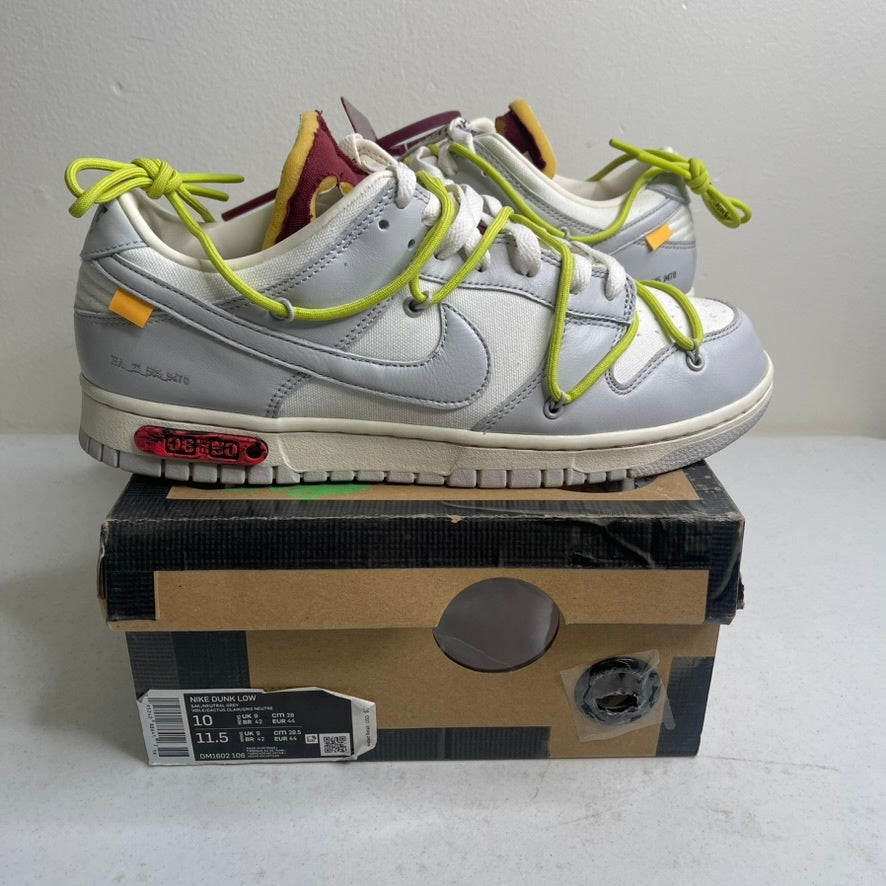 Nike Dunk Low Off-White Lot 8