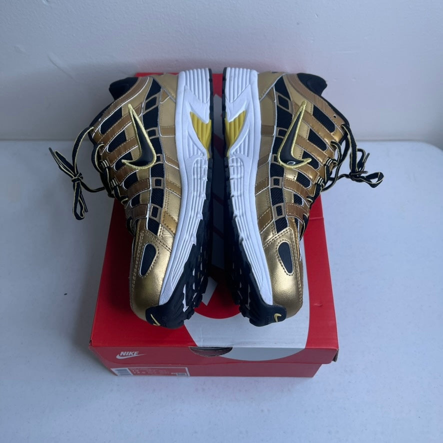 Nike P-6000 Metallic Gold Infinite Gold White Black