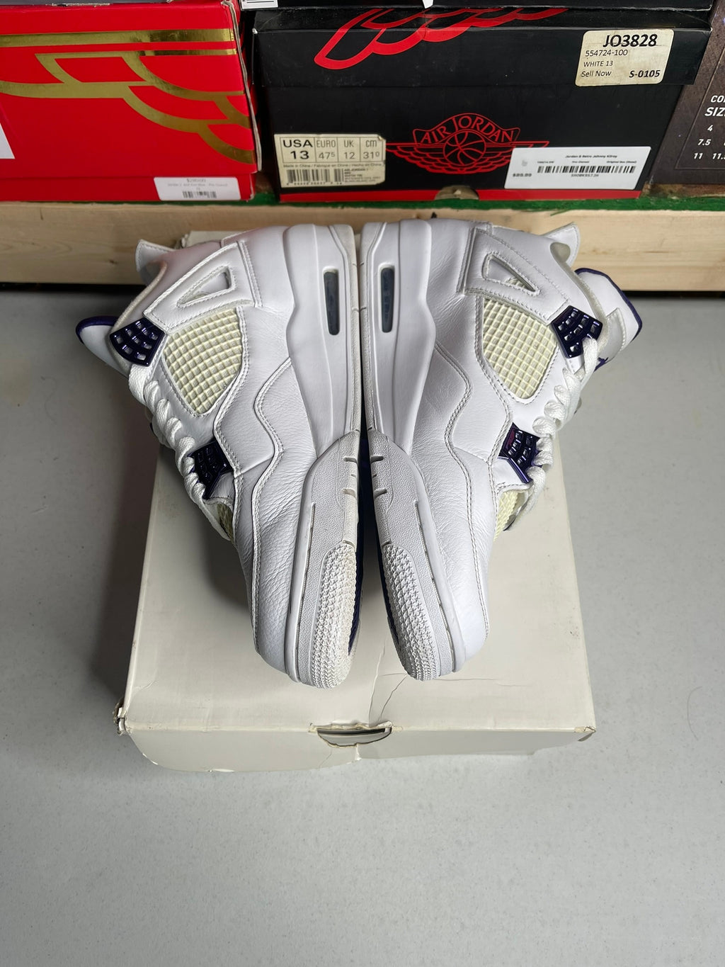 Jordan 4 Retro Metallic Purple