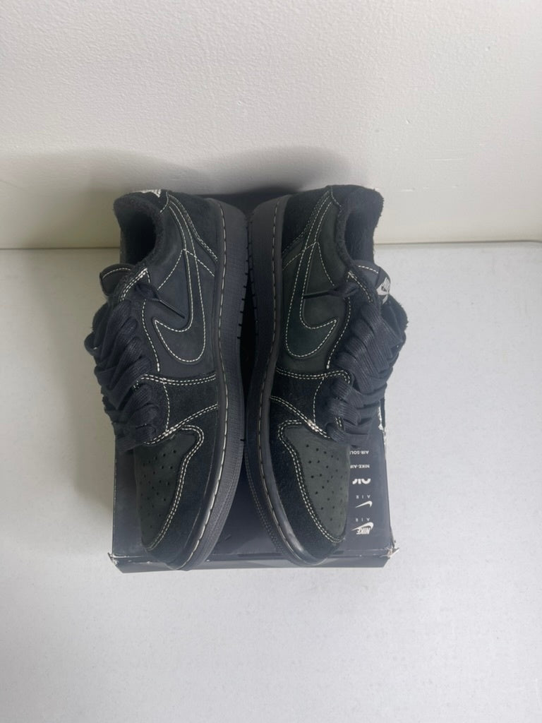 Size 9 - Jordan 1 Retro Low OG SP Travis Scott Black Phantom