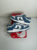Size 8 - Nike Dunk Low Industrial Blue Sashiko
