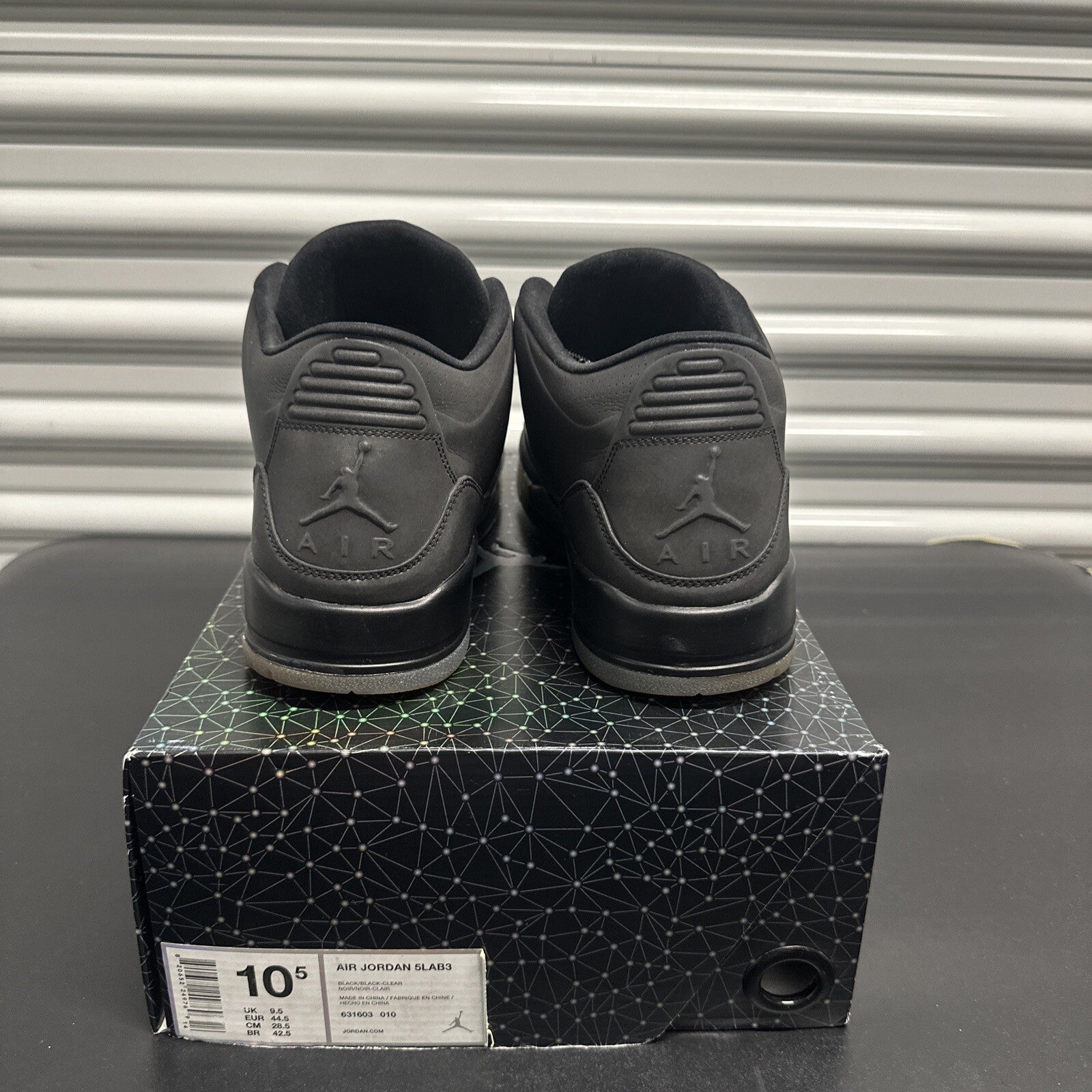 Jordan 3 Retro 5Lab3 Black