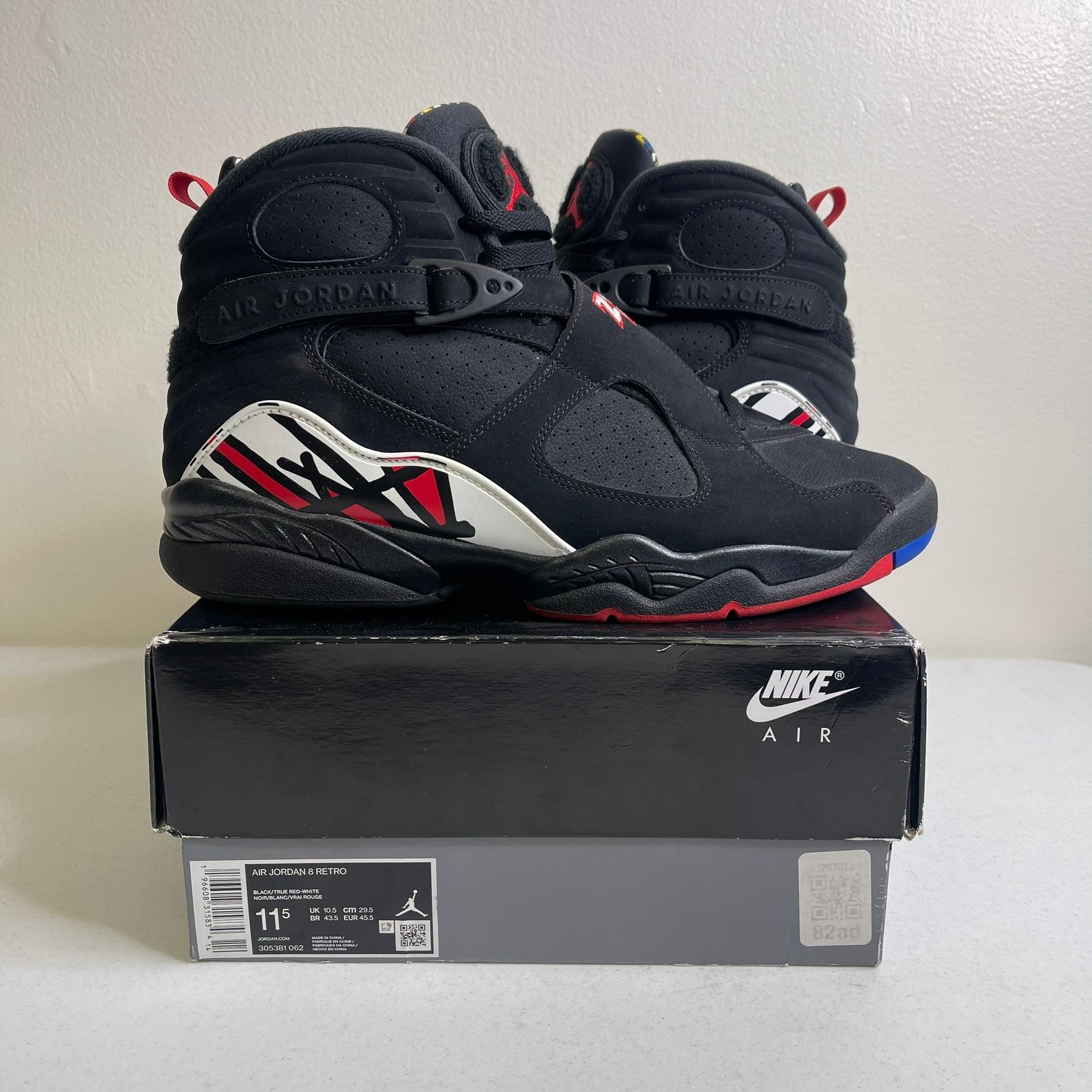 Size 11.5 - Jordan 8 Retro Playoffs (2023)