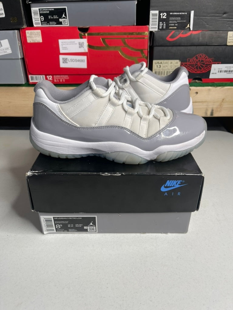 Jordan 11 Retro Low Cement Grey