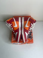 Size 9.5 - Nike Dunk High Varsity Red Orange Blaze