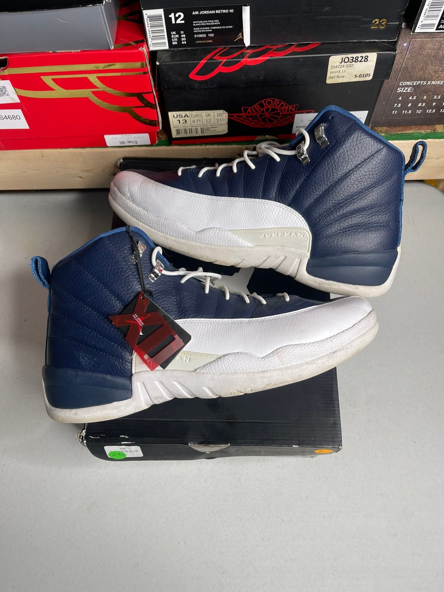 Jordan 12 Retro Obsidian (2012)