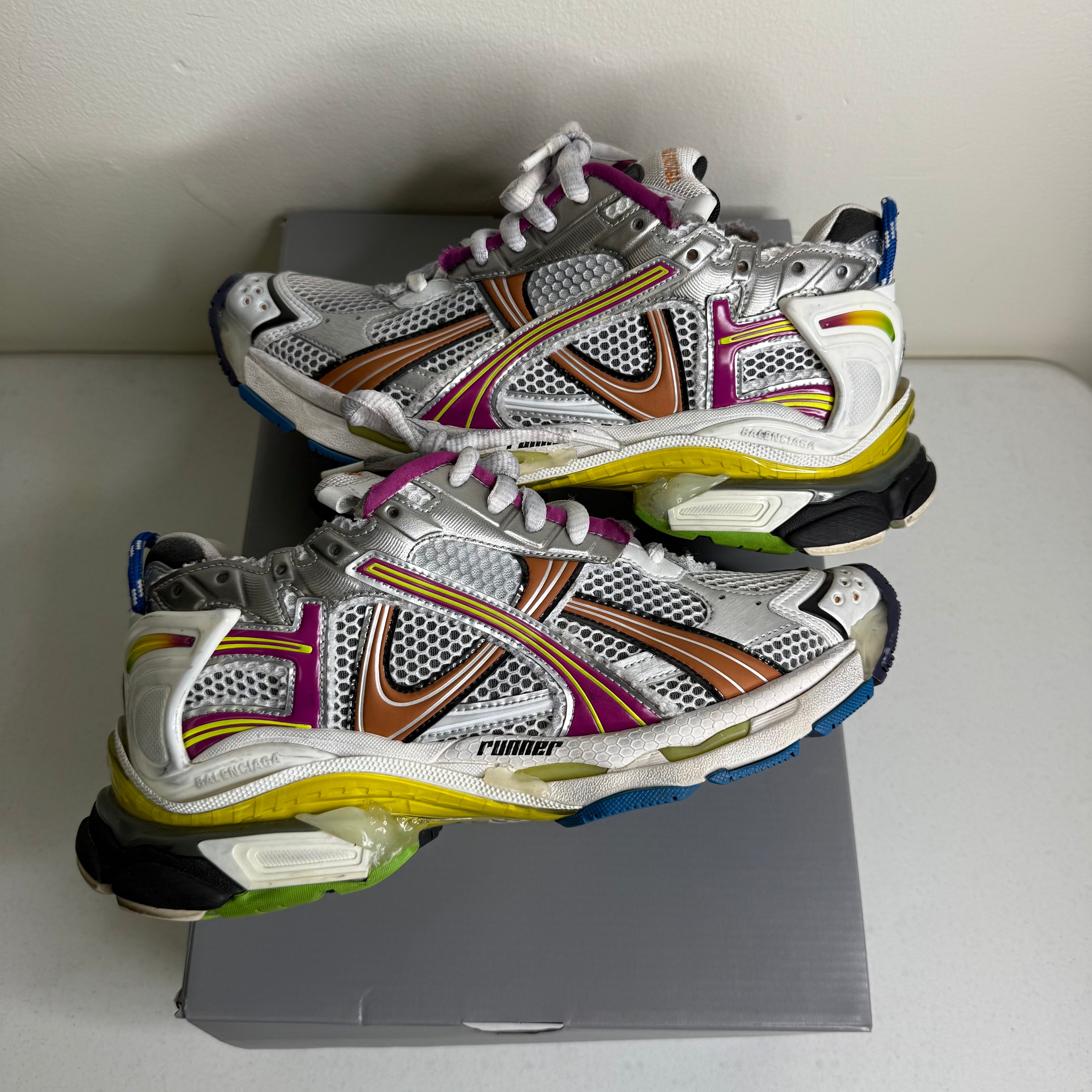 Balenciaga Runner Sneaker Multi Color