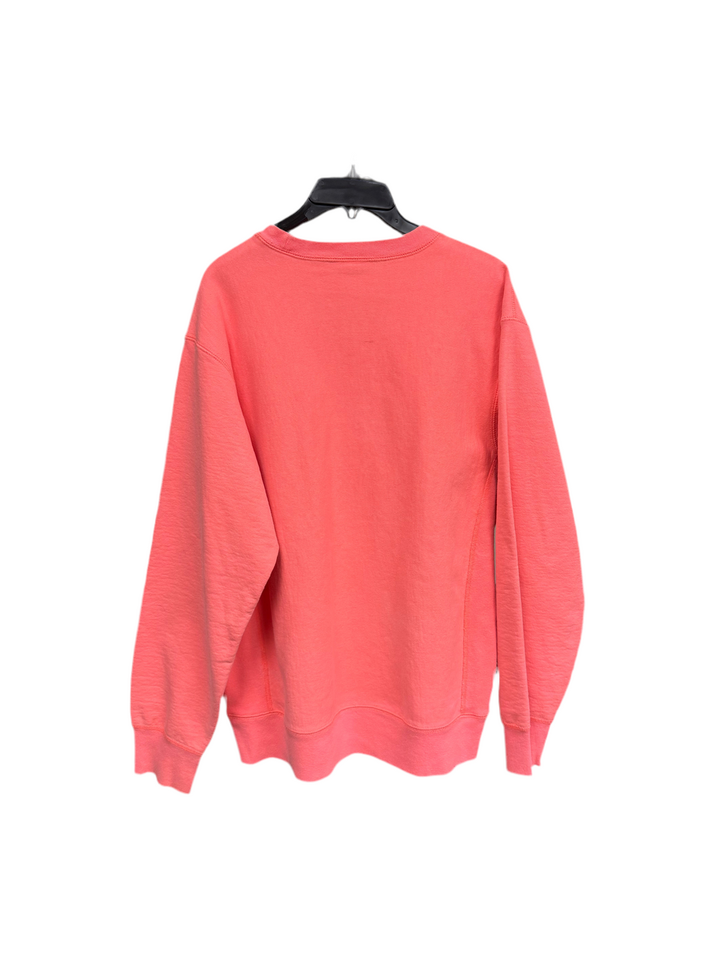 Supreme Box Logo Crewneck Fluorescent Pink