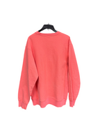 Supreme Box Logo Crewneck Fluorescent Pink