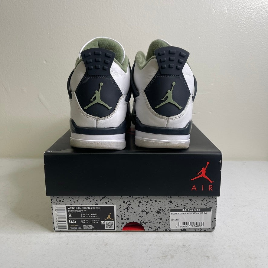 Jordan 4 Retro Seafoam (Women's)