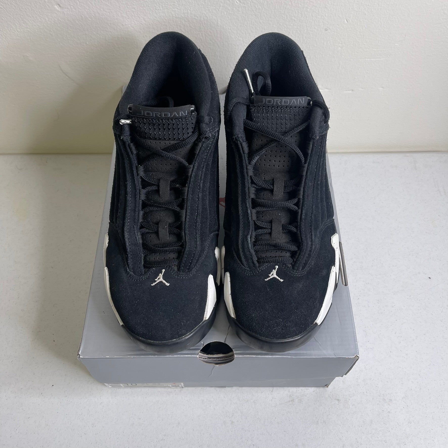 Size 10 - Jordan 14 Retro Black White