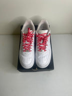 Size 11.5 - Nike Air Force 1 Low Supreme White