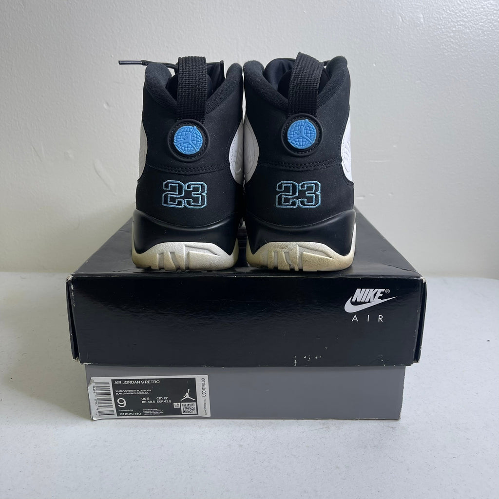 Size 9 - Jordan 9 Retro University Blue