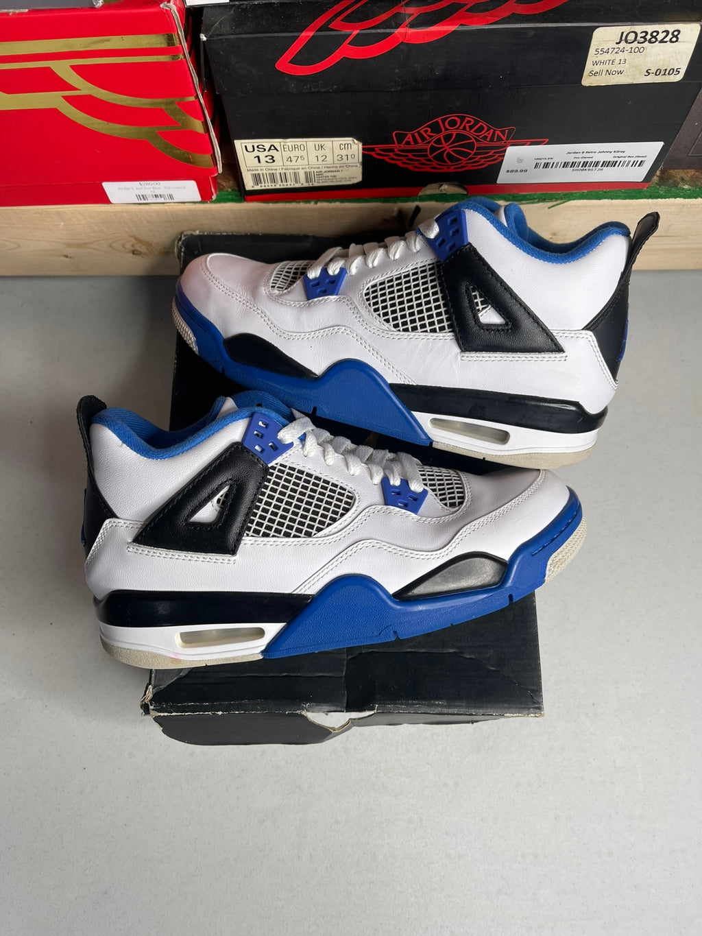 Jordan 4 Retro Motorsports (2017) (GS)