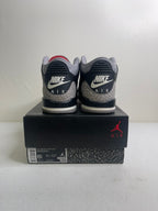 Size 6.5y - Jordan 3 Retro Black Cement (2024) (GS)
